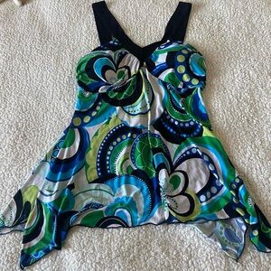 Y2K Colorful Sleeveless Top